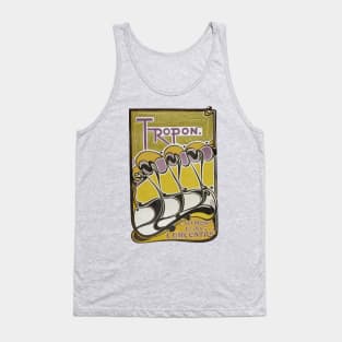 Tropon Nouveau style poster Tank Top